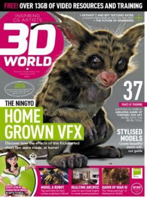 3D World (UK) Magazine 12 Month Subscription