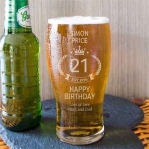 A Personalised Birthday Beer