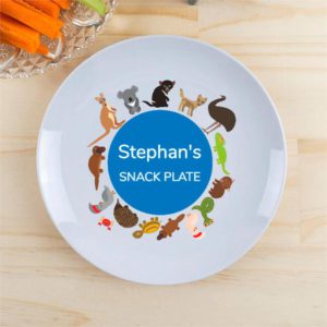 Animal Fun Personalised Plate