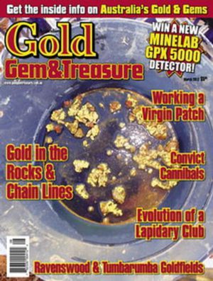 Australian Gold Gem & Treasure Magazine 12 Month Subscription