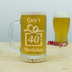 Birthday Beer Glass Tankard