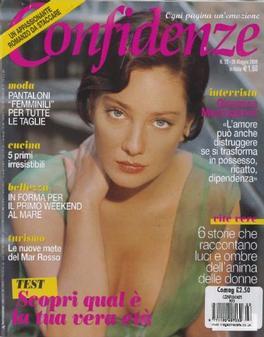 CONFIDENZE (Italy) Magazine 12 Month Subscription
