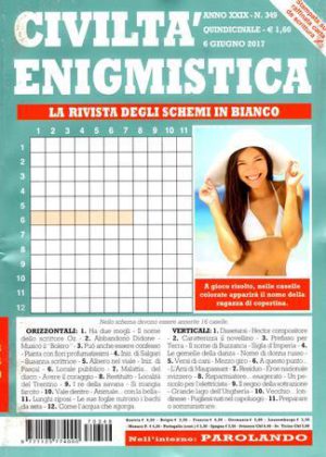 Civilita Enigmistica (Italy) Magazine 12 Month Subscription