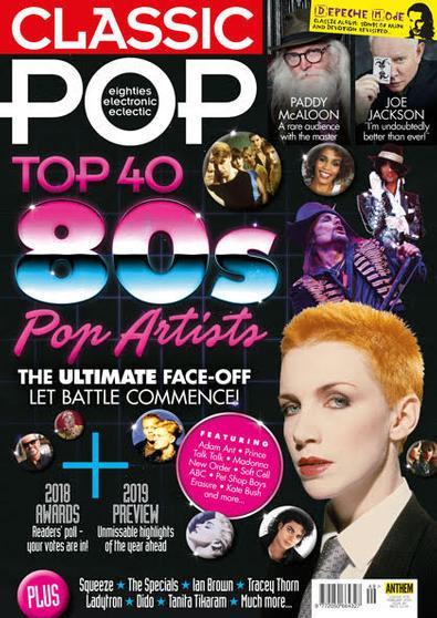 Classic Pop (UK) Magazine 12 Month Subscription