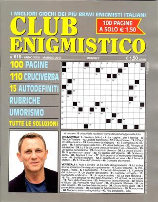 Club Enigmistico (Italy) Magazine 12 Month Subscription