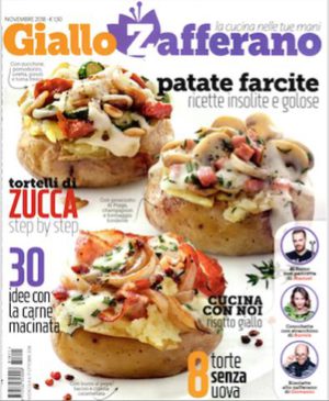 Giallo Zafferano (Italy) Magazine 12 Month Subscription