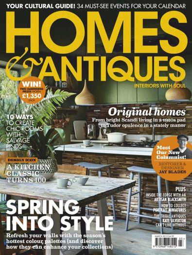 Homes & Antiques (UK) Magazine 12 Month Subscription