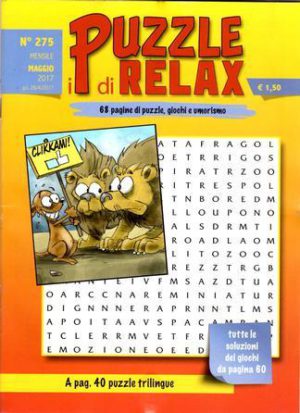 I Puzzle Di Relax Magazine 12 Month Subscription
