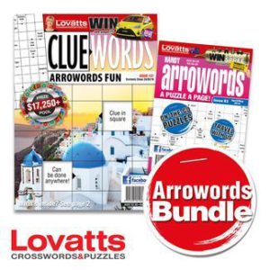 Lovatts Arrowords Bundle Magazine 12 Month Subscription