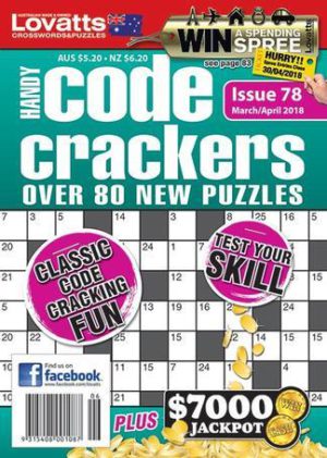 Lovatts Handy Code Crackers Magazine 12 Month Subscription