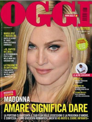 OGGI (Italia) Magazine 12 Month Subscription