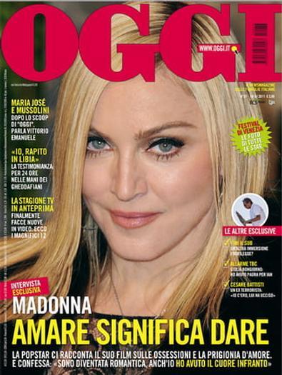 OGGI (Italia) Magazine 12 Month Subscription