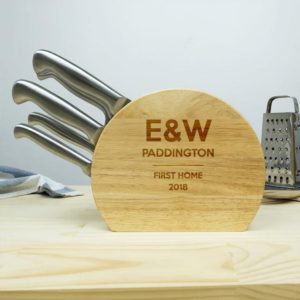 Personalised 5pc Stainless Knife Set