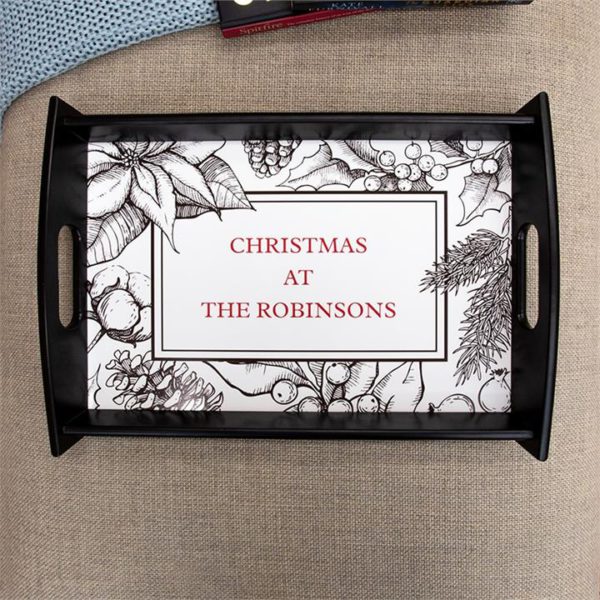 Personalised Christmas Serving Tray