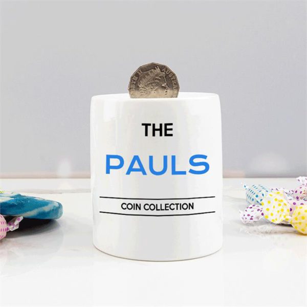 Personalised Coin Bank
