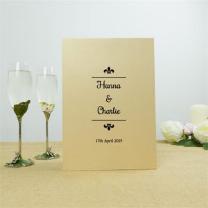 Personalised Frog Crystal Champagne Flutes