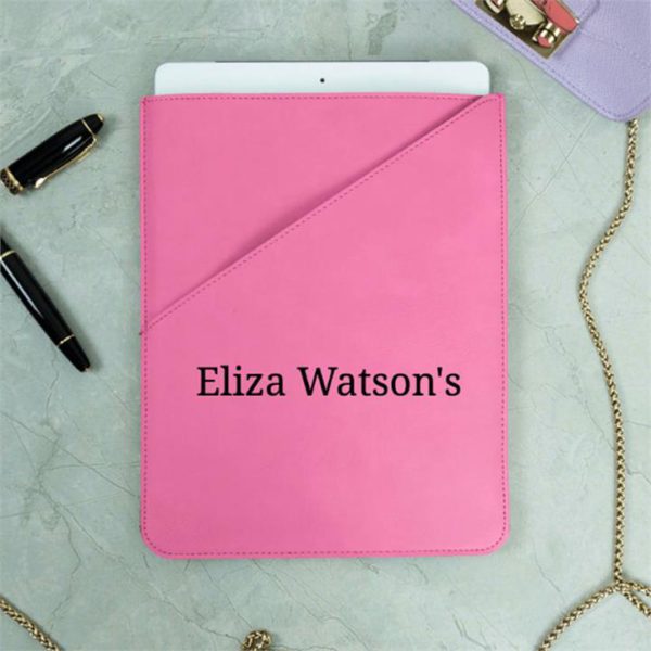 Personalised Pink Tablet Case