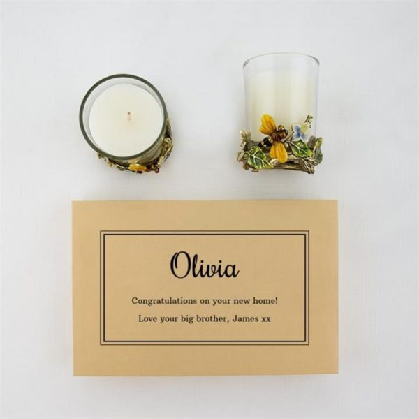 Personalised Special Message Bee Candles