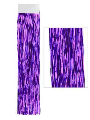 Purple Lametta Tinsel icicles - 300 strands