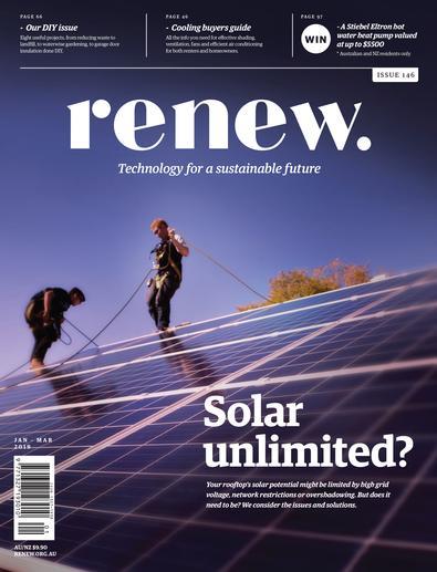 Renew: Technology for a sustainable future Magazine 12 Month Subscription