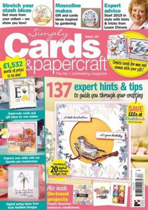 Simply Cards & Papercraft (UK) Magazine 12 Month Subscription