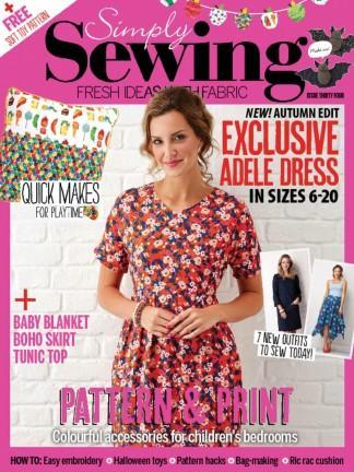 Simply Sewing (UK) Magazine 12 Month Subscription