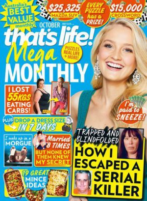 That's Life Mega Monthly Magazine 12 Month Subscription