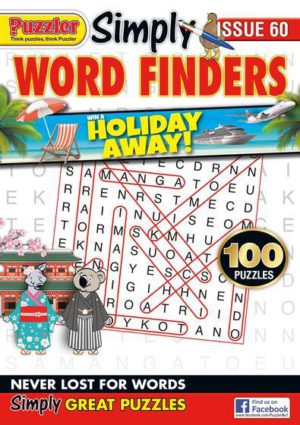 Simply Word Finders Magazine 12 Month Subscription
